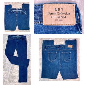 Net Denim Bootcut Blue Jeans
